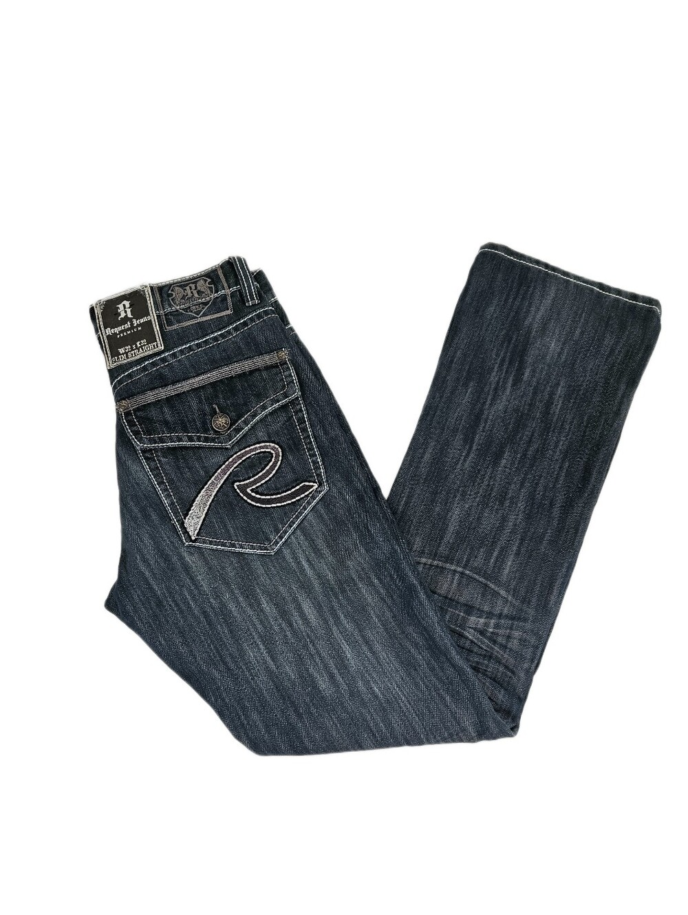 Request Men's Jeans 32 X32 Denim NWT - Picture 4 of 11